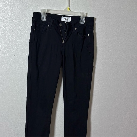Paige Women Black Verdugo Ankle Denim Jeans size 25 - Picture 2 of 8